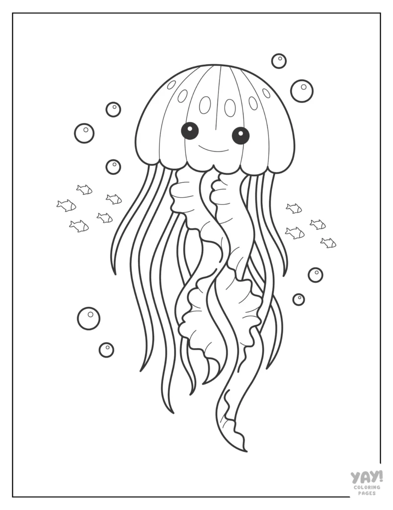 Sea Creatures Coloring Pages Free Printables 