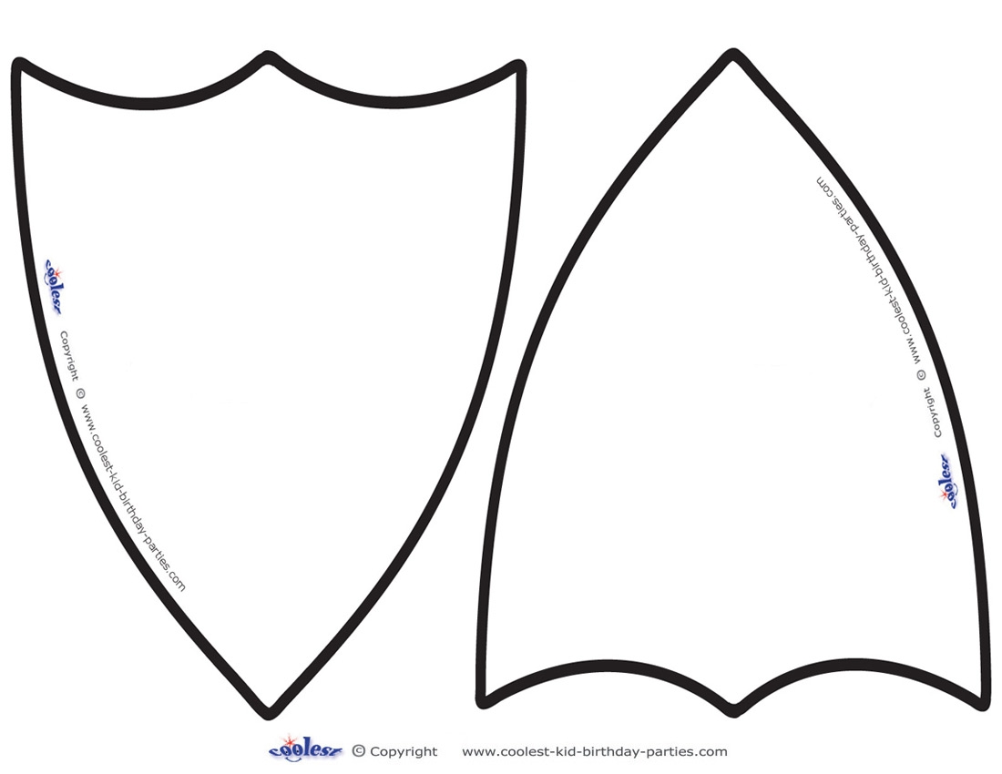 Shield Template 1941365 Clipart Library