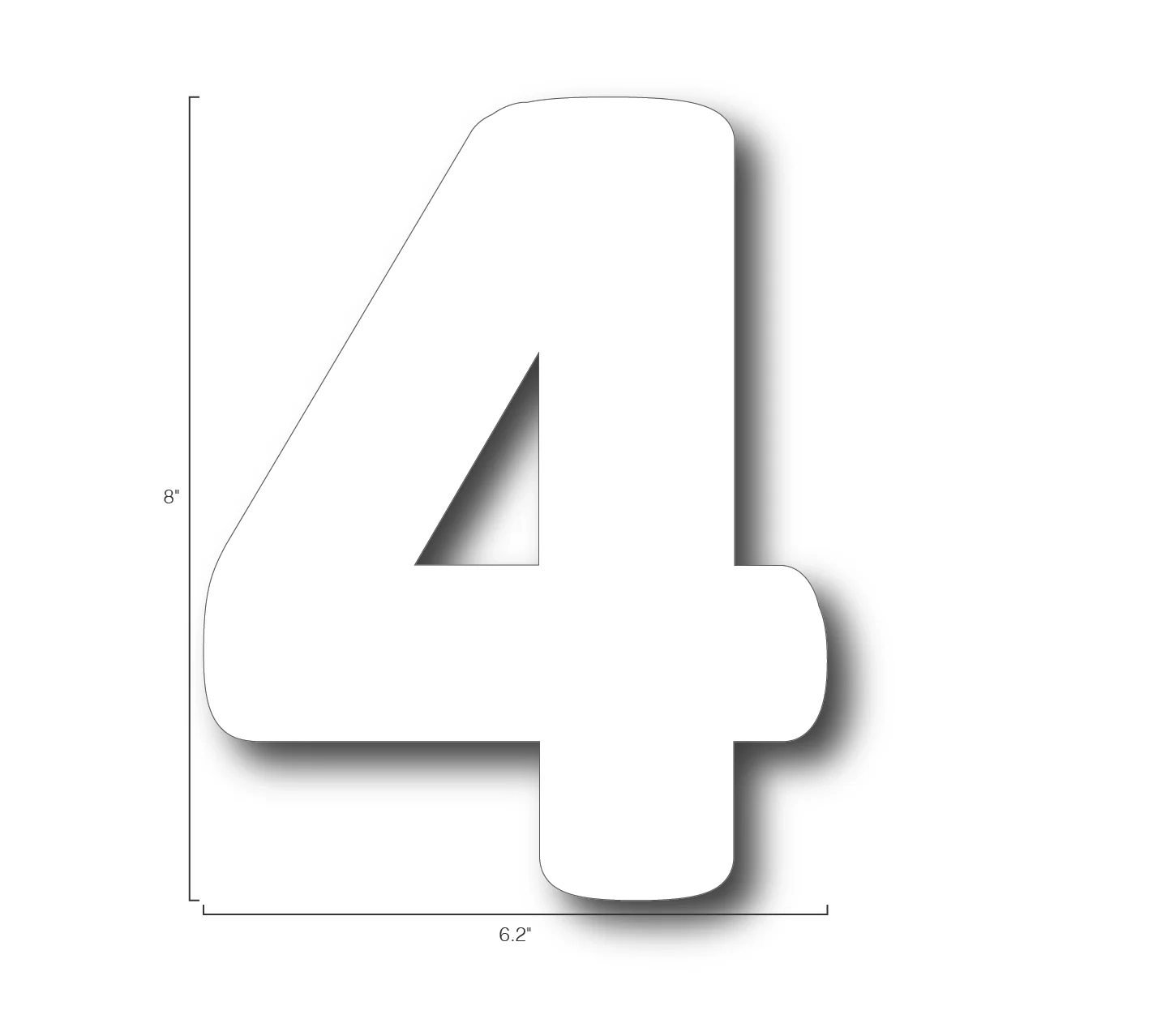 Single Numbers 4 Graphical Warehouse