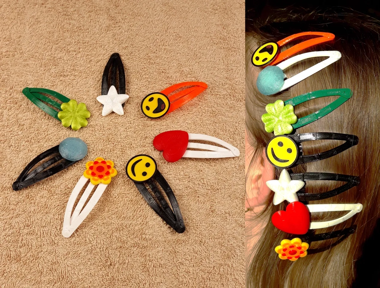 Snap Hair Clip By Rorys3D Download Free STL Model Printables