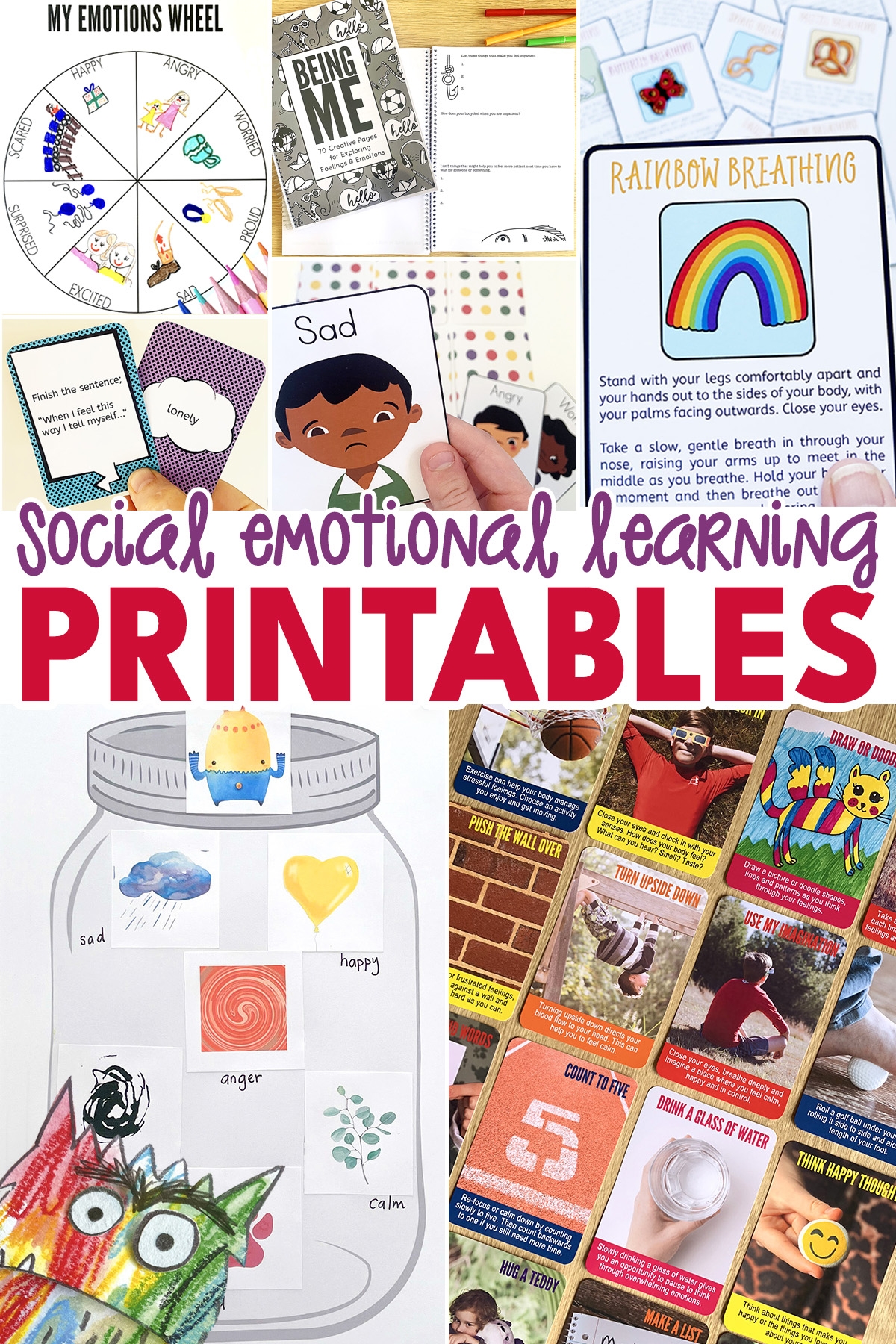 Social Emotional Learning Printables For School Home amp More