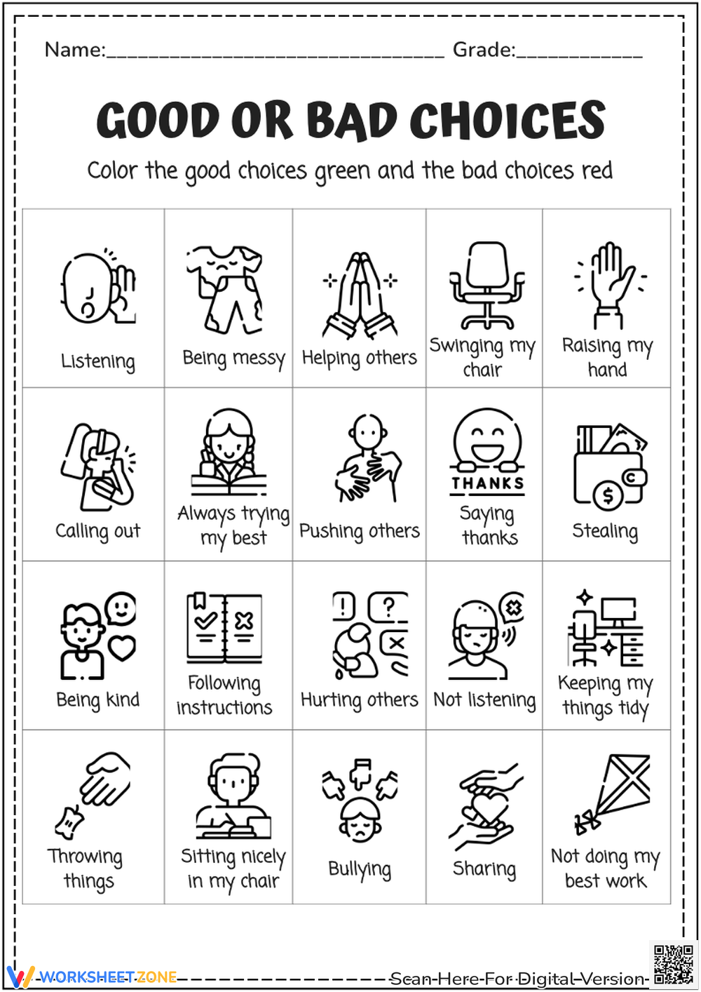 Social Skills For Kids Worksheets amp Printable Social Skills For Kids Worksheets amp Printable