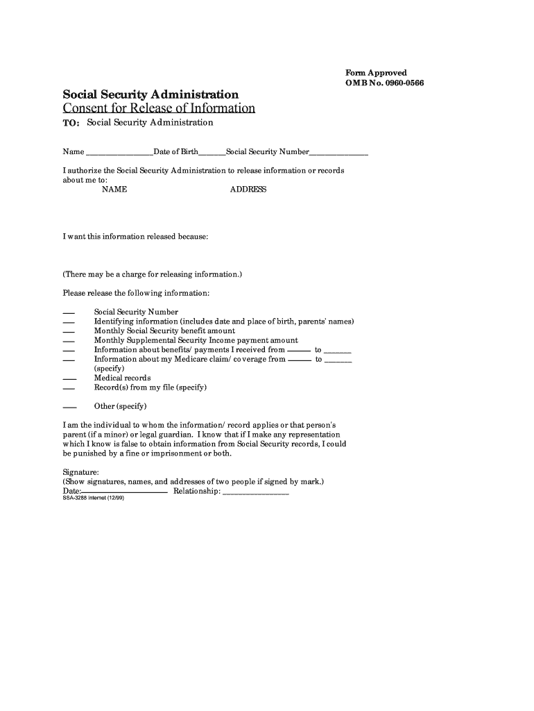 Ssa 3288 Pre built Template AirSlate SignNow