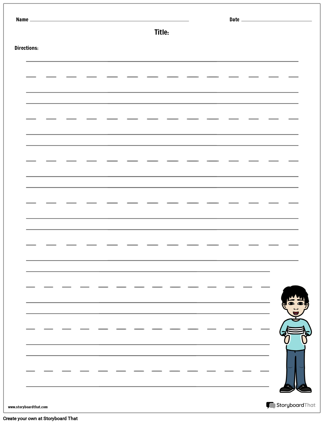 Handwriting Worksheets Printable For Kids