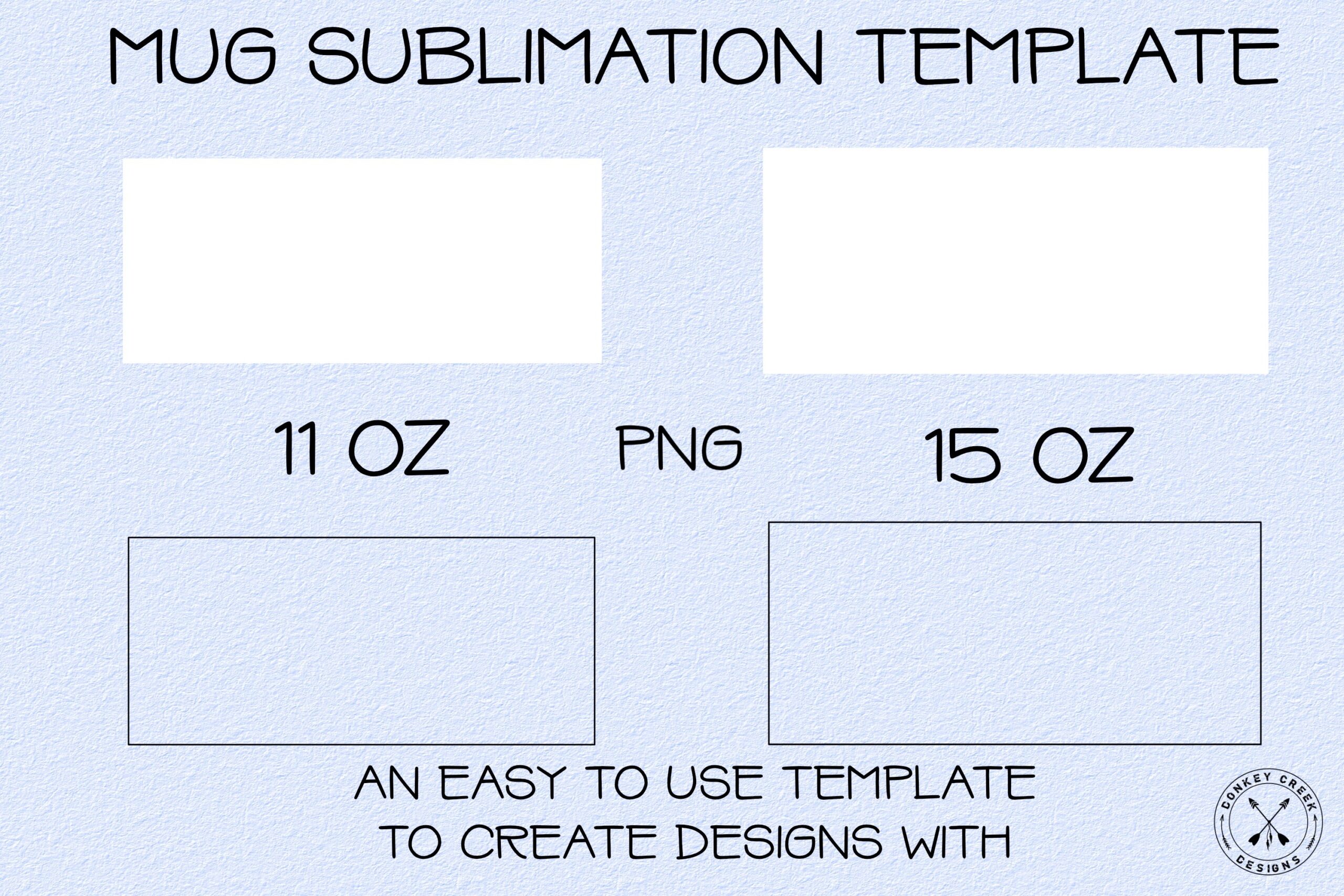 Sublimation Coffee Mug Templates