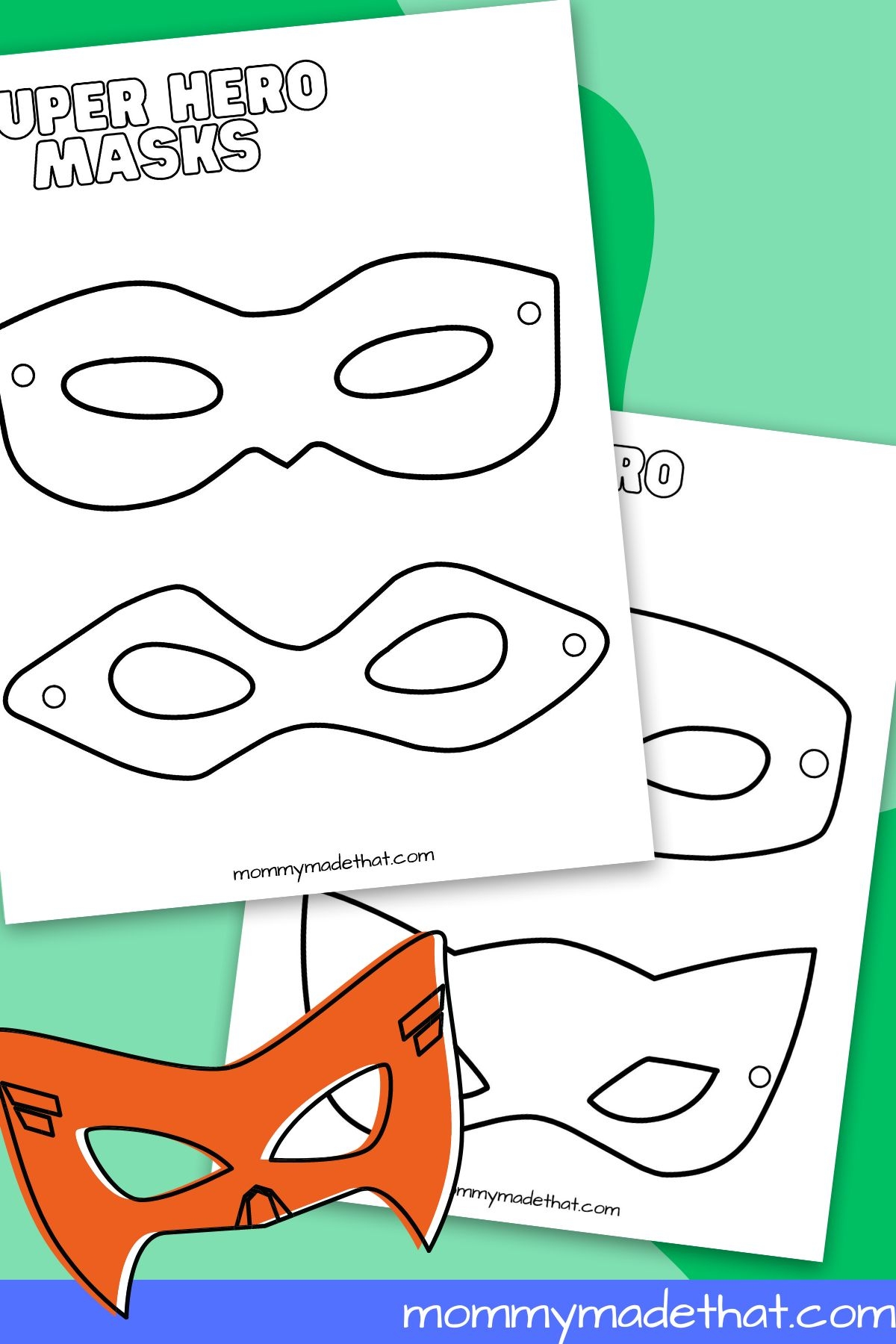 Mask Templates Free Printables
