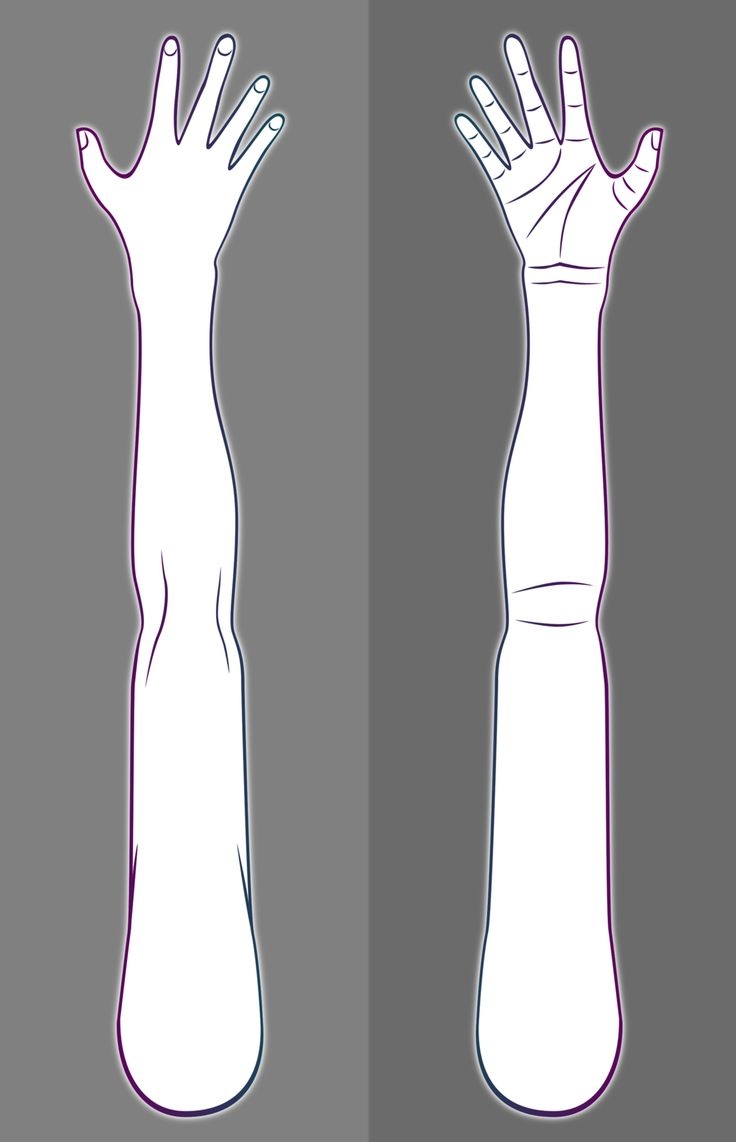 Tattoo Arm Sleeve Template