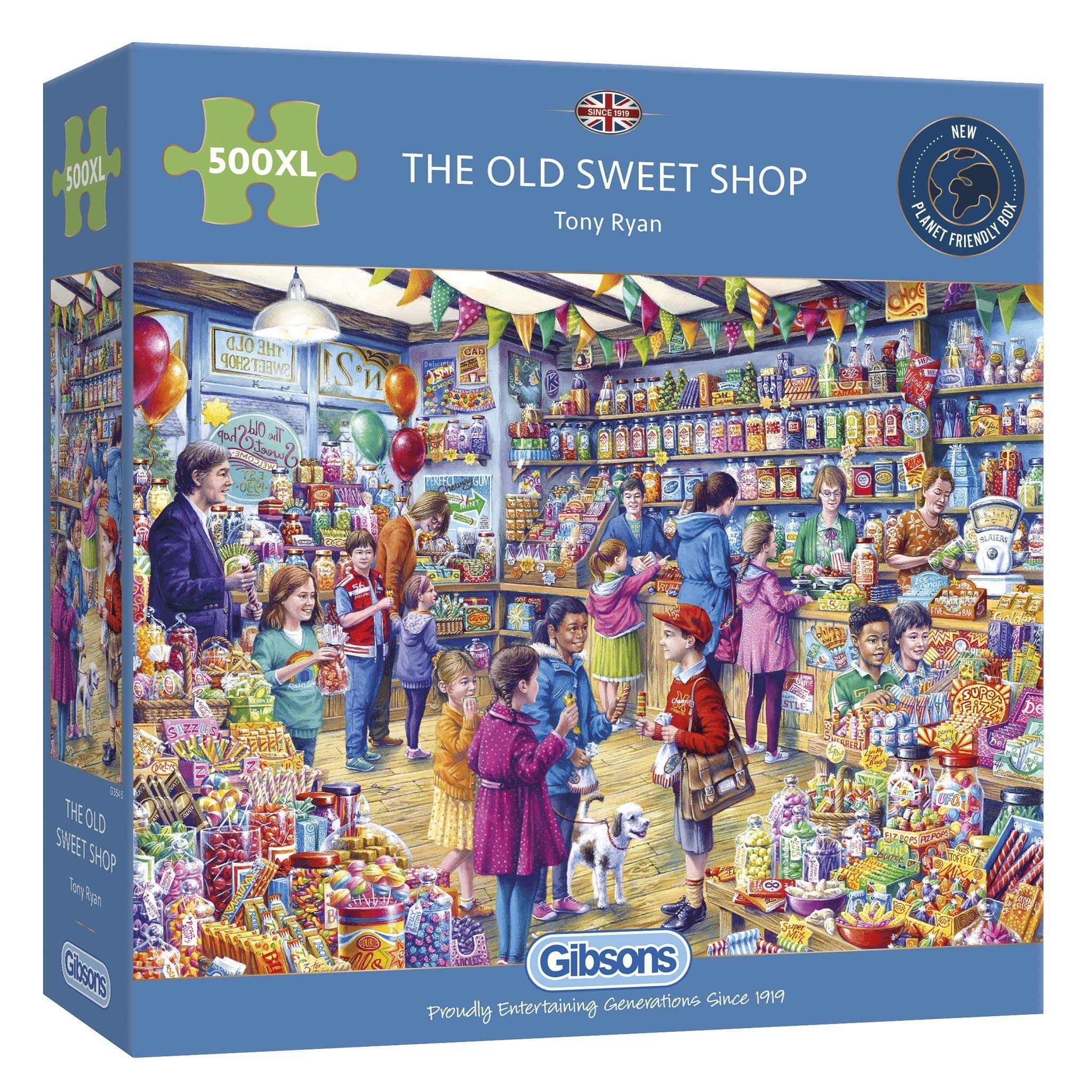 The Old Sweet Shop 500XL Piece Jigsaw Puzzle Gibsons 