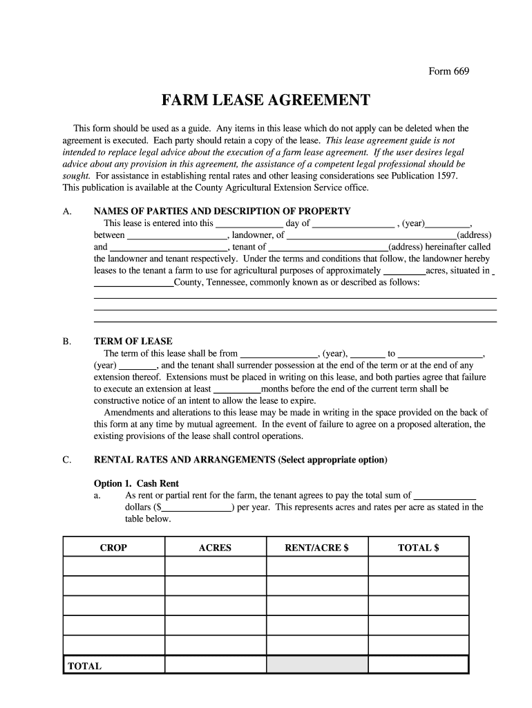 TN Form 669 Fill Online Printable Fillable Blank PdfFiller