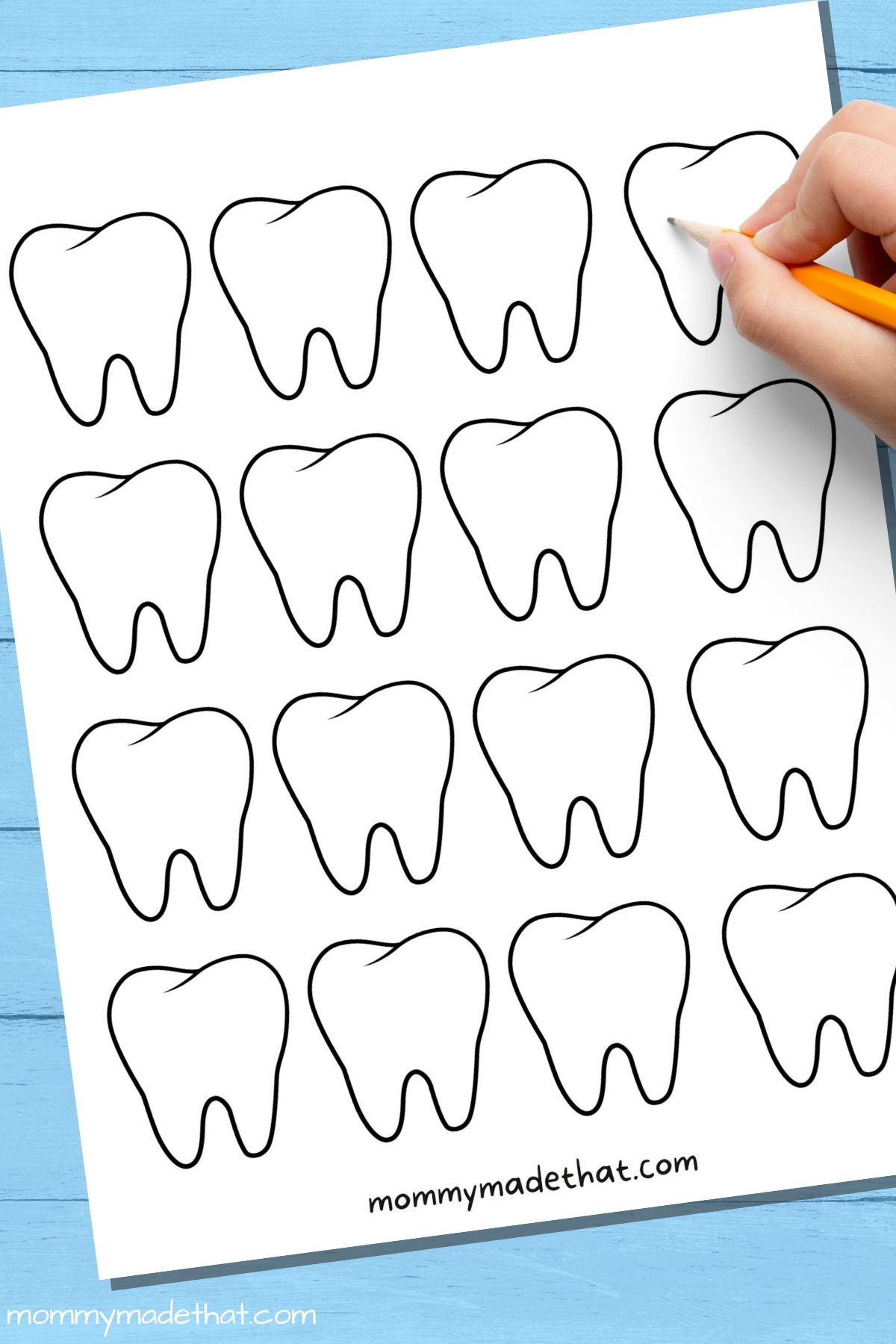 Free Printable Tooth Printables