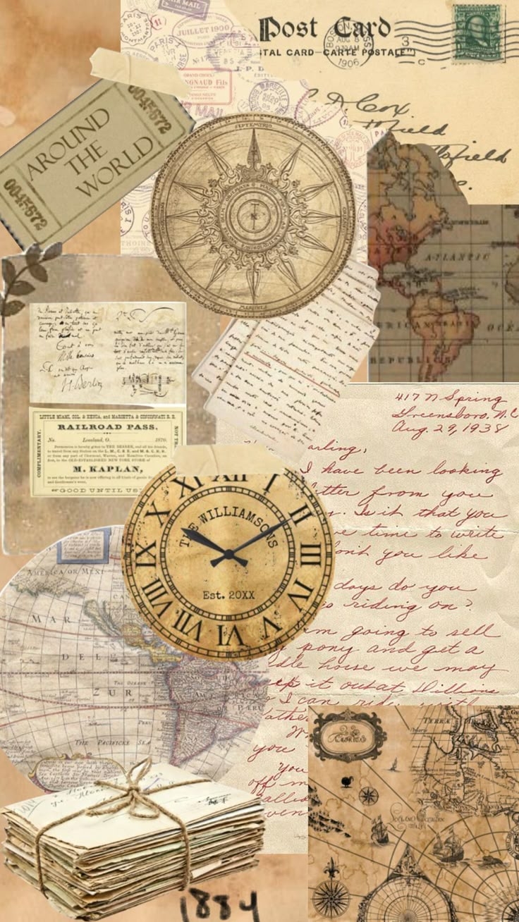 Travel moodboard vintage travel vintagetravel oldletters