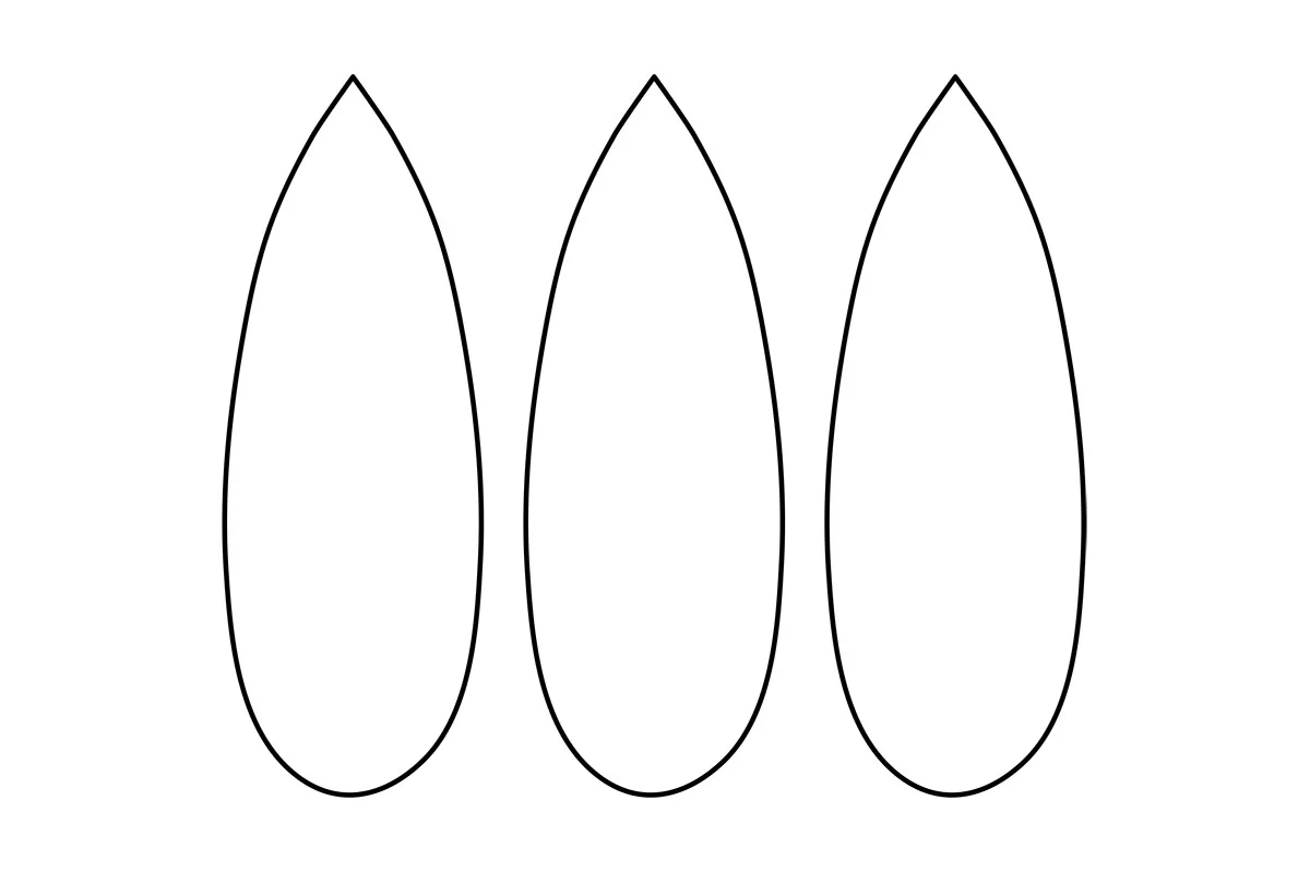 Feather Template Printable