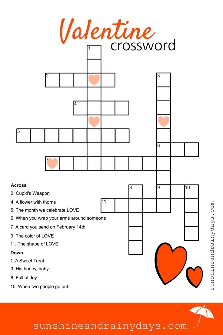 Valentines Puzzles Printable