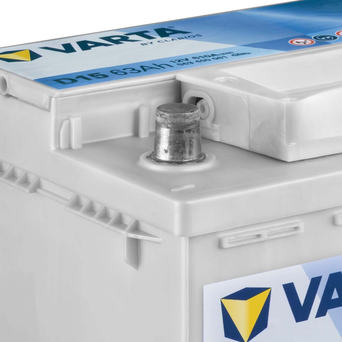 VARTA D15 Dynamic SLI Autobatterie 12V 63Ah 563 400 061 