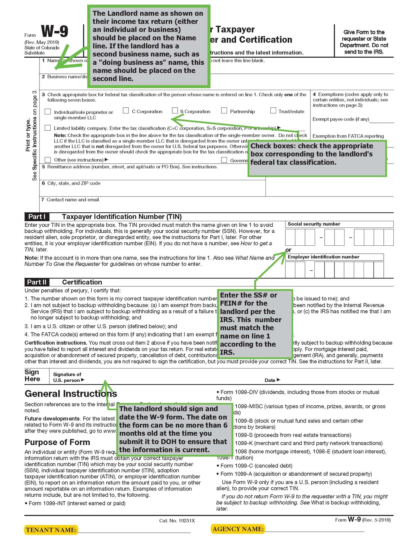 W9 Form Ct Printable