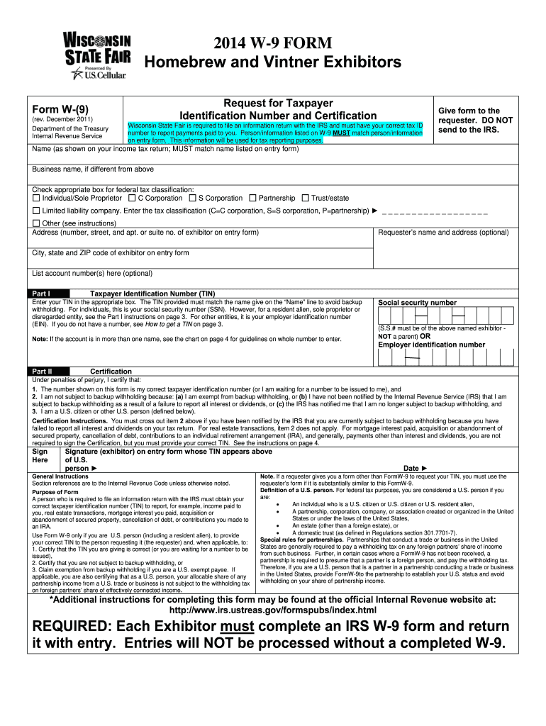 W9 Tax Form 2025 Printable Printable W9 Form 2026