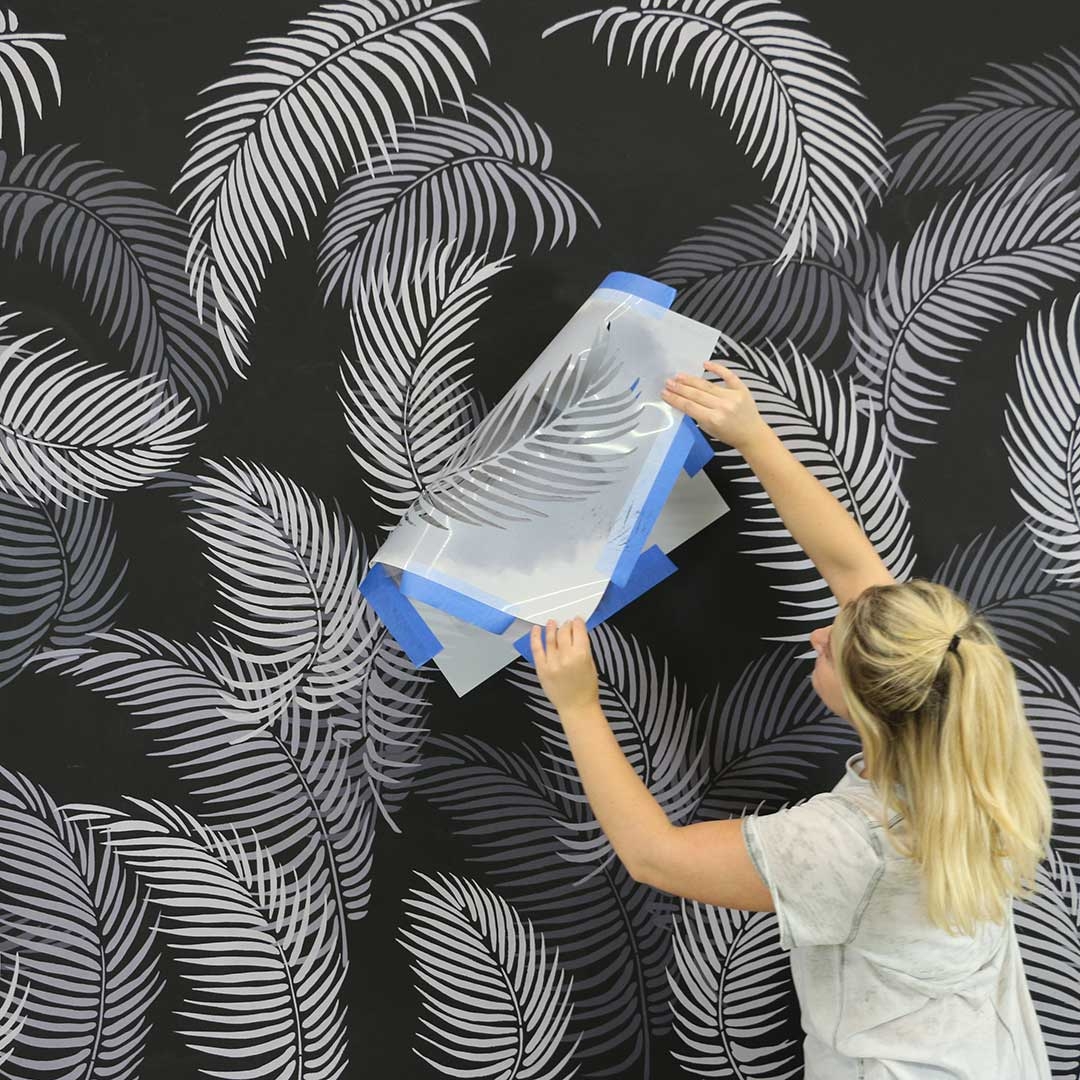 Wall Stencils Shop Large Wall Stencils For Painting DIY Home Decor