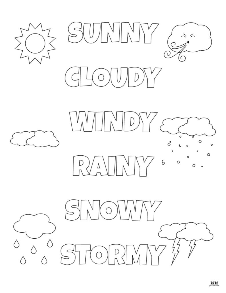 Weather Worksheets amp Printables 50 FREE Pages Printabulls