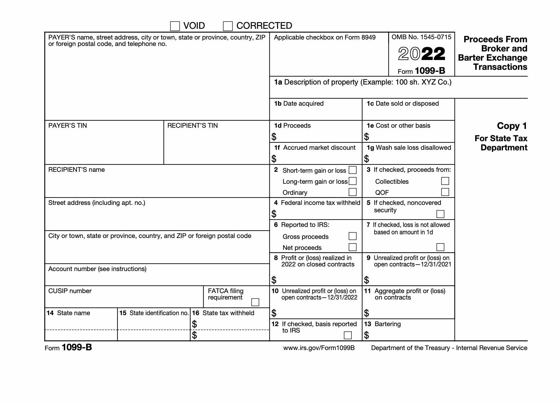 Irs Form 1099